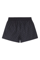 All-Over Patterned Swim Shorts